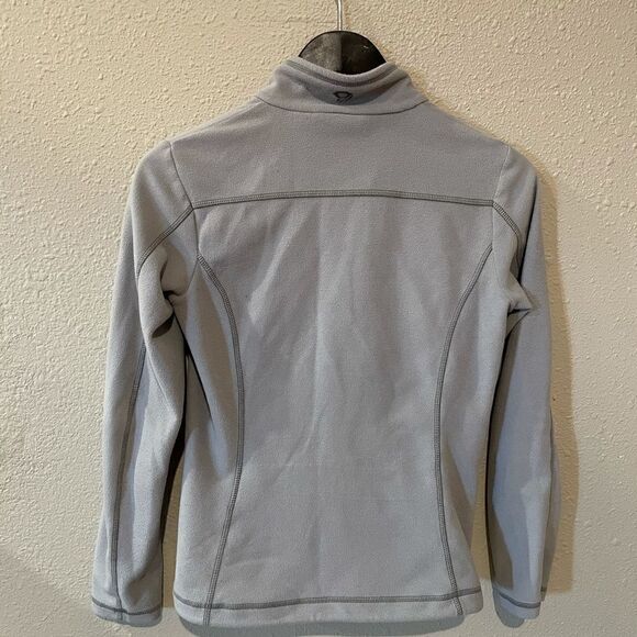 Mountain hardwear full zip grey fleece sweater jacket - Picture 6 of 7